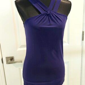 Women's the Limited Halter top, size S - Purple - stretchy
